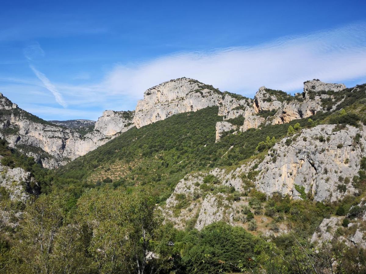 Saint-Saturnin-de-Lucian Le Mimosa Bed & Breakfast エクステリア 写真